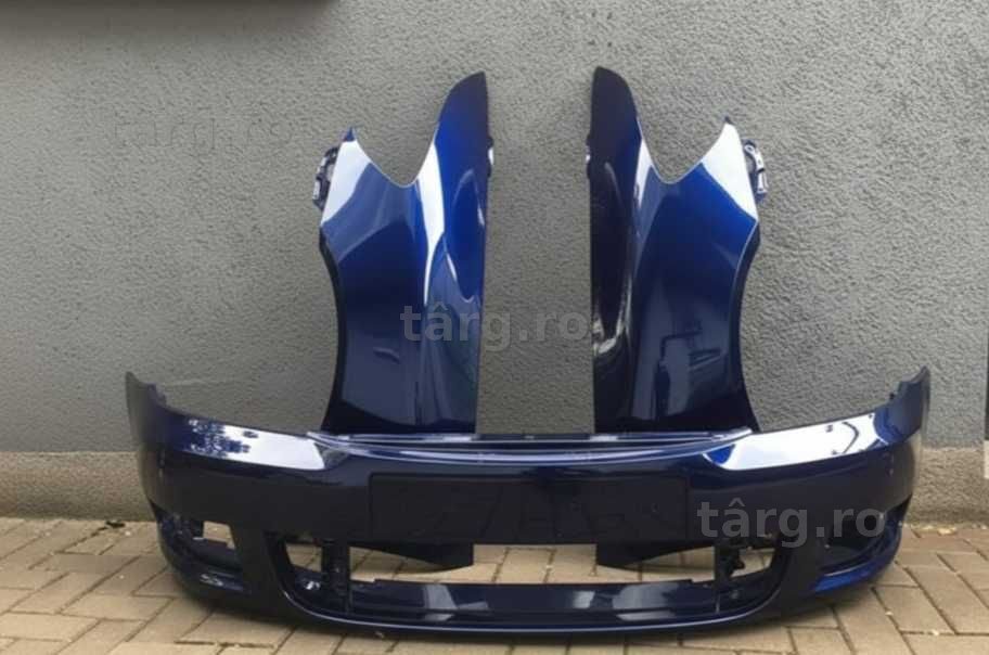 Bara&Aripa Fata Dreapta+Stanga Skoda Octavia 2 08-13 Vopsita Albastru