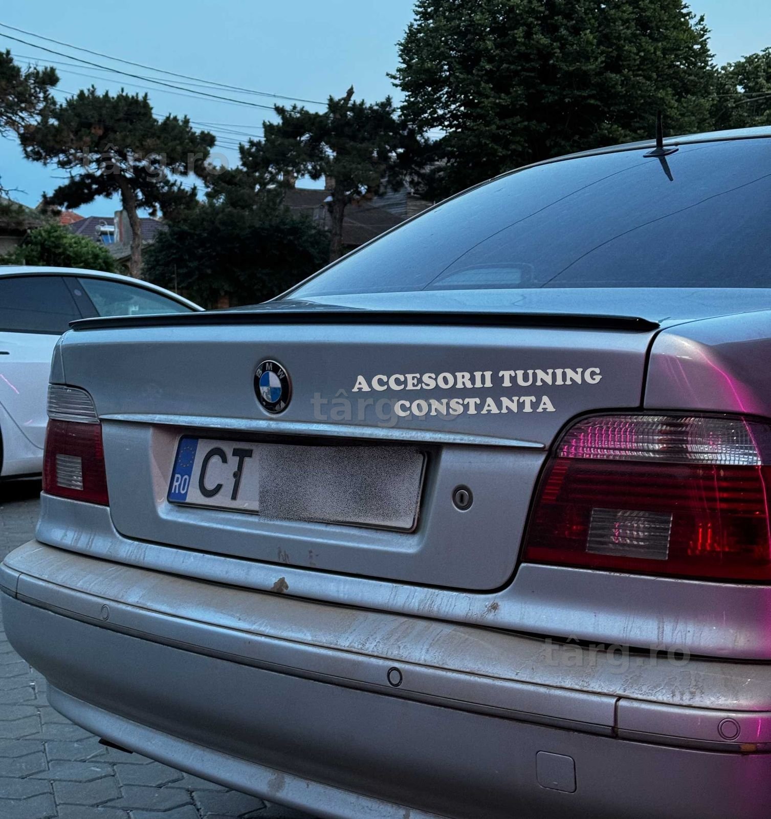 Eleron Portbagaj - BMW E39 Slim Negru Lucios