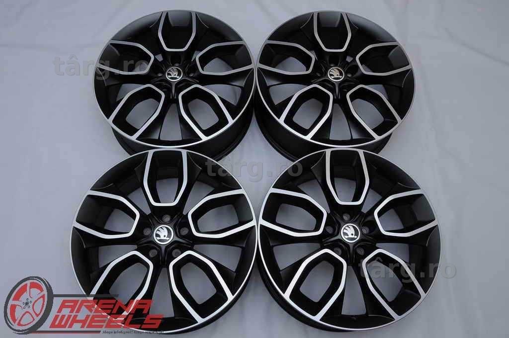 Jante Noi 19 inch Originale Skoda Kodiaq RS R19 Crater Black