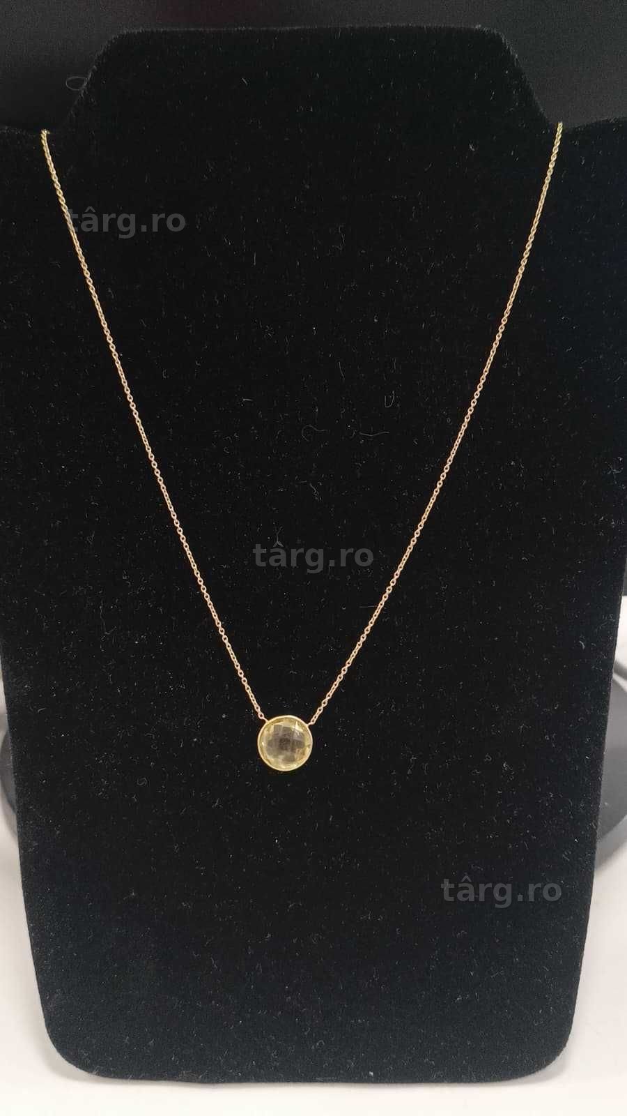 Colier aur 18K 3.33gr (Ag24 Harlau b.45348.2) - Garantie 2 ani! 3