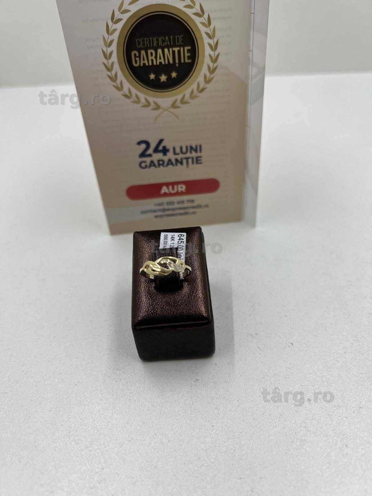 Inel Aur 14K 1.29g (Ag25 Belvedere B.42475) Garantie 2 ani! 2