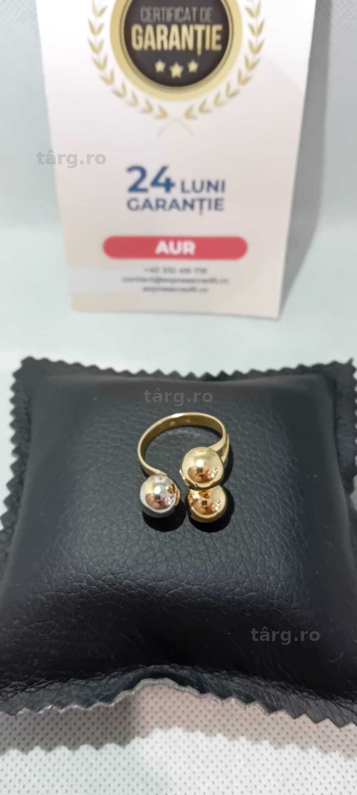 Inel Aur 14K (Ag18 Tutora b.28542) Garantie 2 ani!