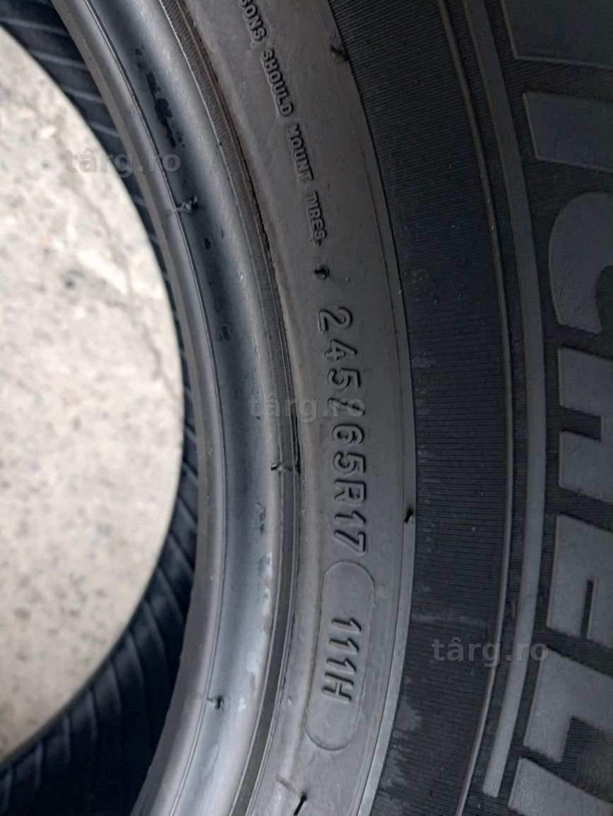 4 anvelope ca noi Michelin 245/65 R17 dot 1322 4