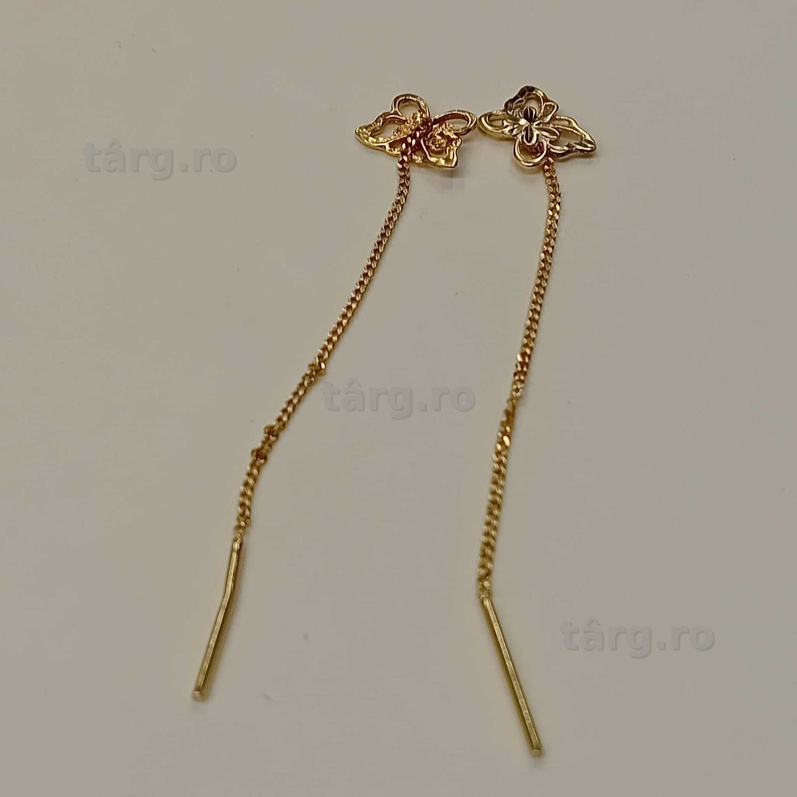 Cercei Aur 14k 0.94g (ag49 Esplanada b.8914) 2 ani garantie 5