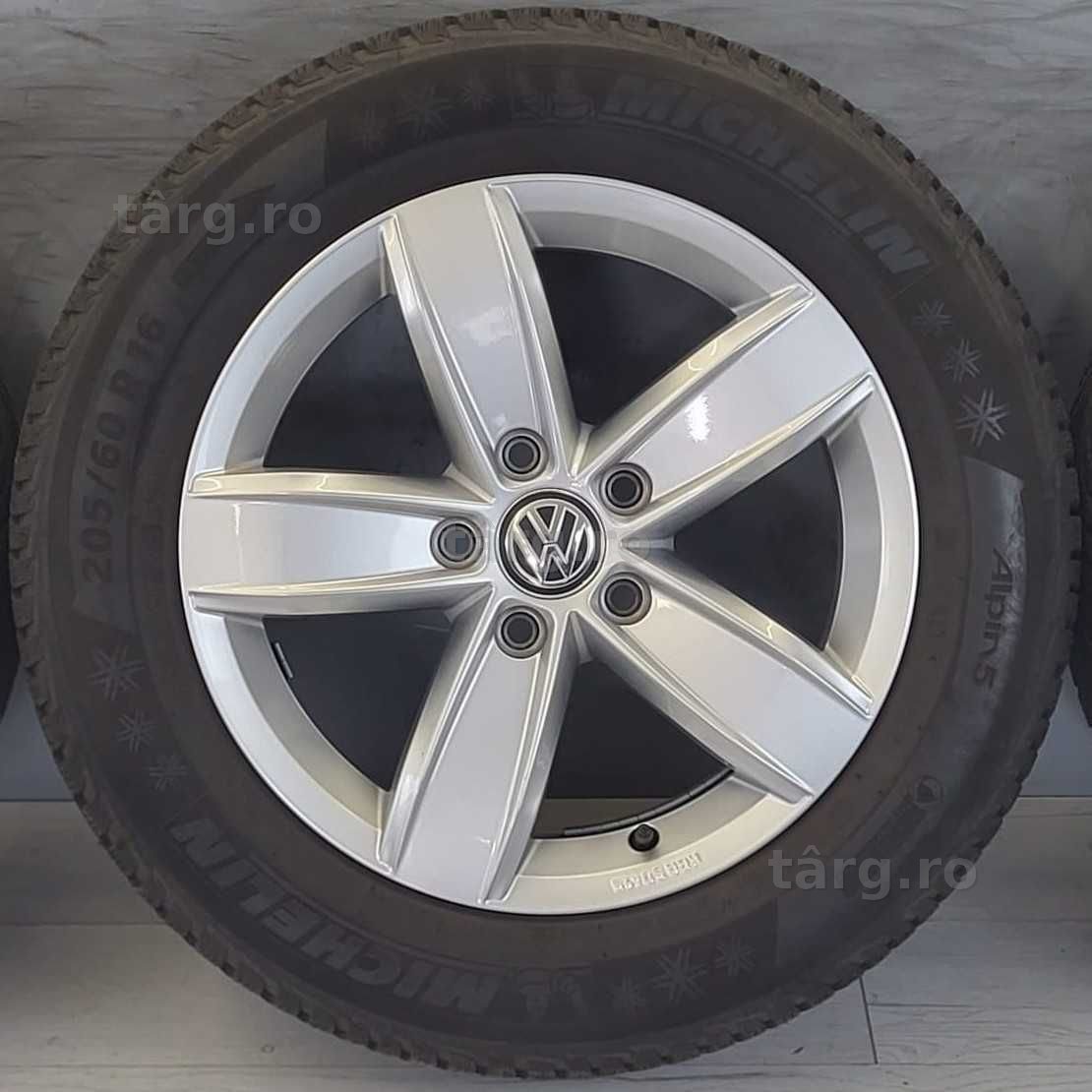 Roti/Jante VW 5x112 205/60 R16  T-Roc, Golf, Caddy, Touran; Audi; Skoda; Seat