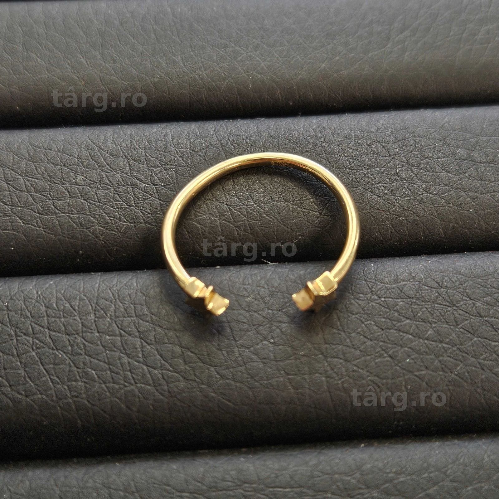 Inel Aur 14K - 1.81 grame / 905 lei ( B34353.2 / Ag28 Doi Baieti ) 4