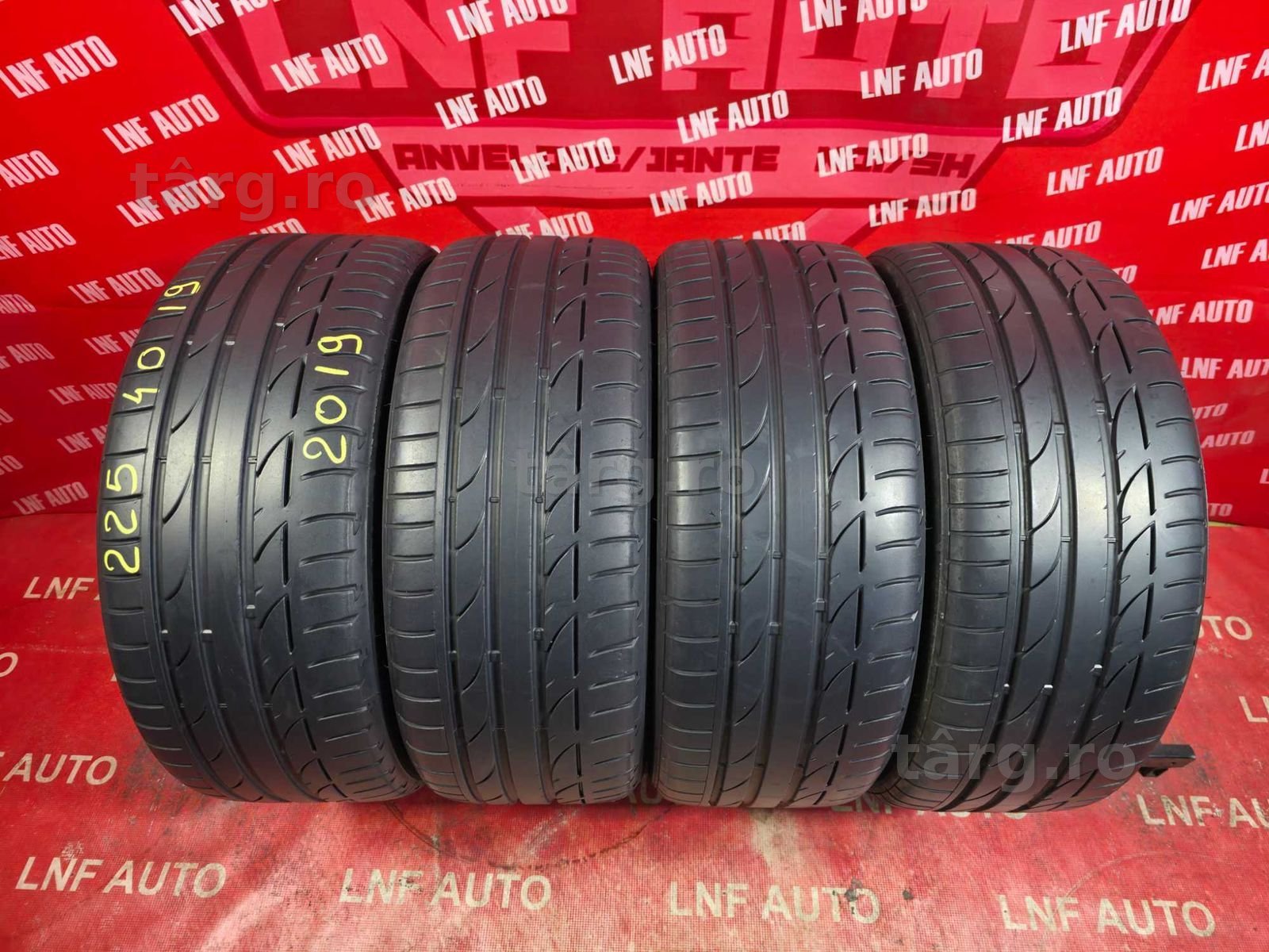 Anvelope de VARA - 225/40/19 - BRIDGESTONE - 7 MM - DOT 2019 !