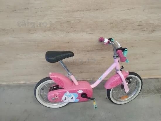 Bicicletă 14" 3-5 ani 500 Unicorn - No Size - (SecondHand) Decathlon
