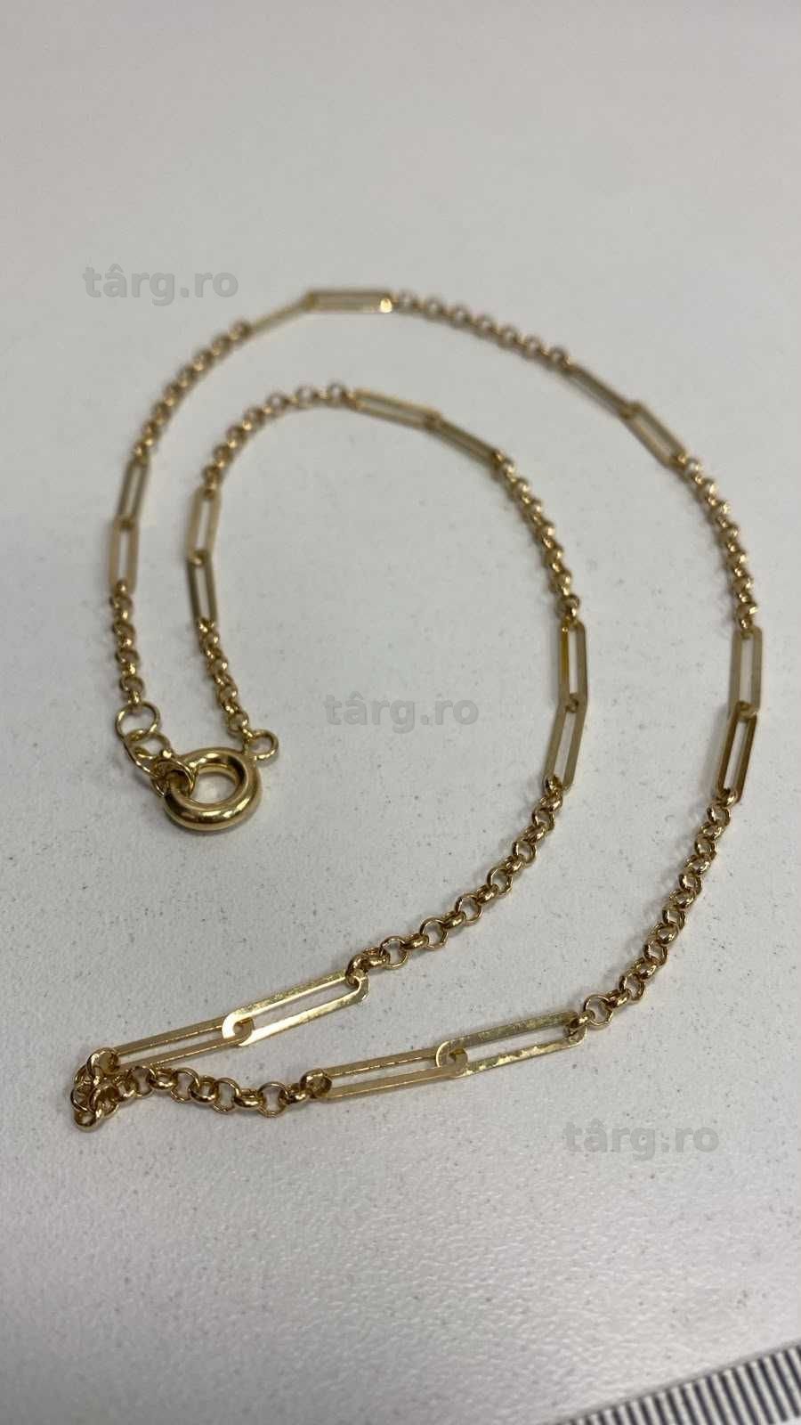 (AG13) Lant aur 14K 4.40g (b.56176.1) Garantie 2 ani!
