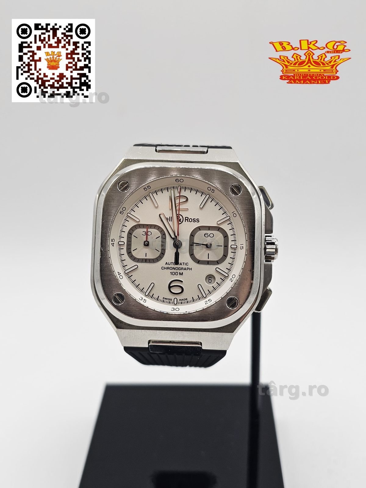 Ceas Bell & Ross White Hawk Editie Limitata Amanet BKG