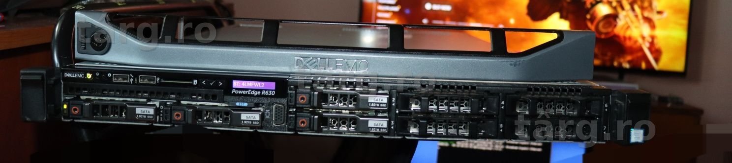 Server Dell PE R630 1U 32 Cores 2 x E5-2683 V4 200Gb SSD SAS 32Gb 2x750W X520-DA2