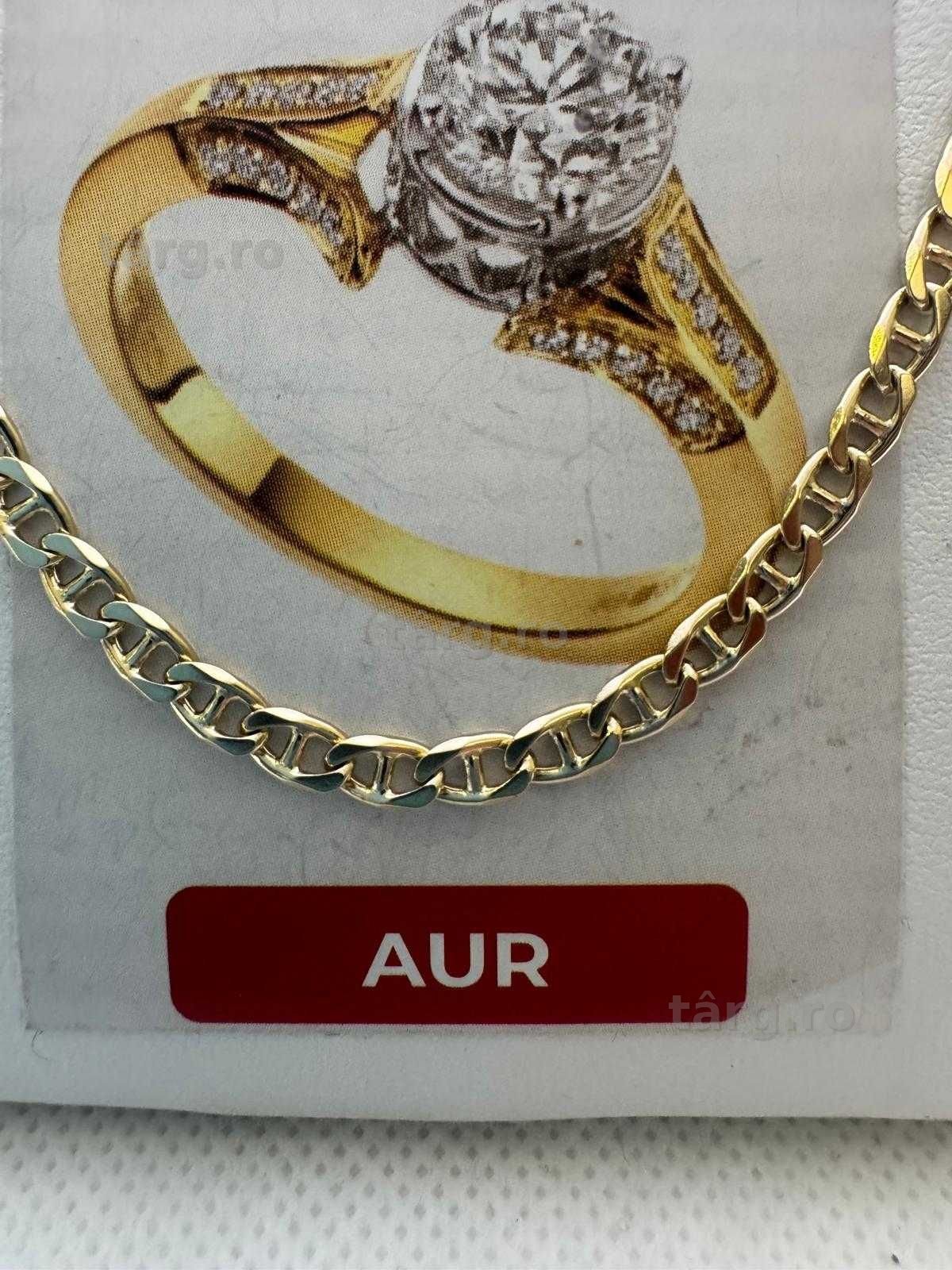 Lant din aur 14k (69716.1/ 10 Pacurari 1) Garantie 2ani! 2