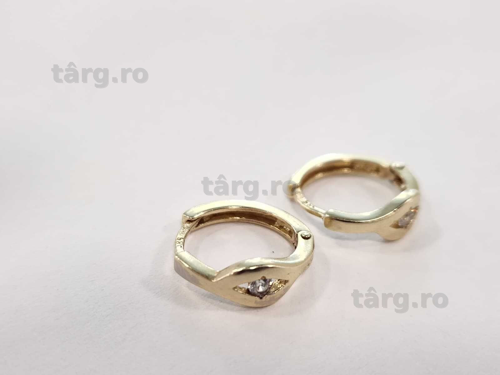 Cercei aur, 14k, 2.13g (b 68865.1 Ag2 Tudor) 3