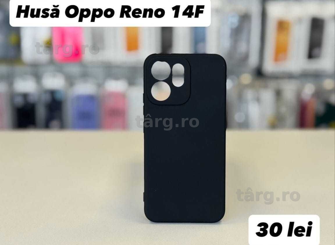 Husa silicon, folie, cablu, incarcator Oppo Reno 14F
