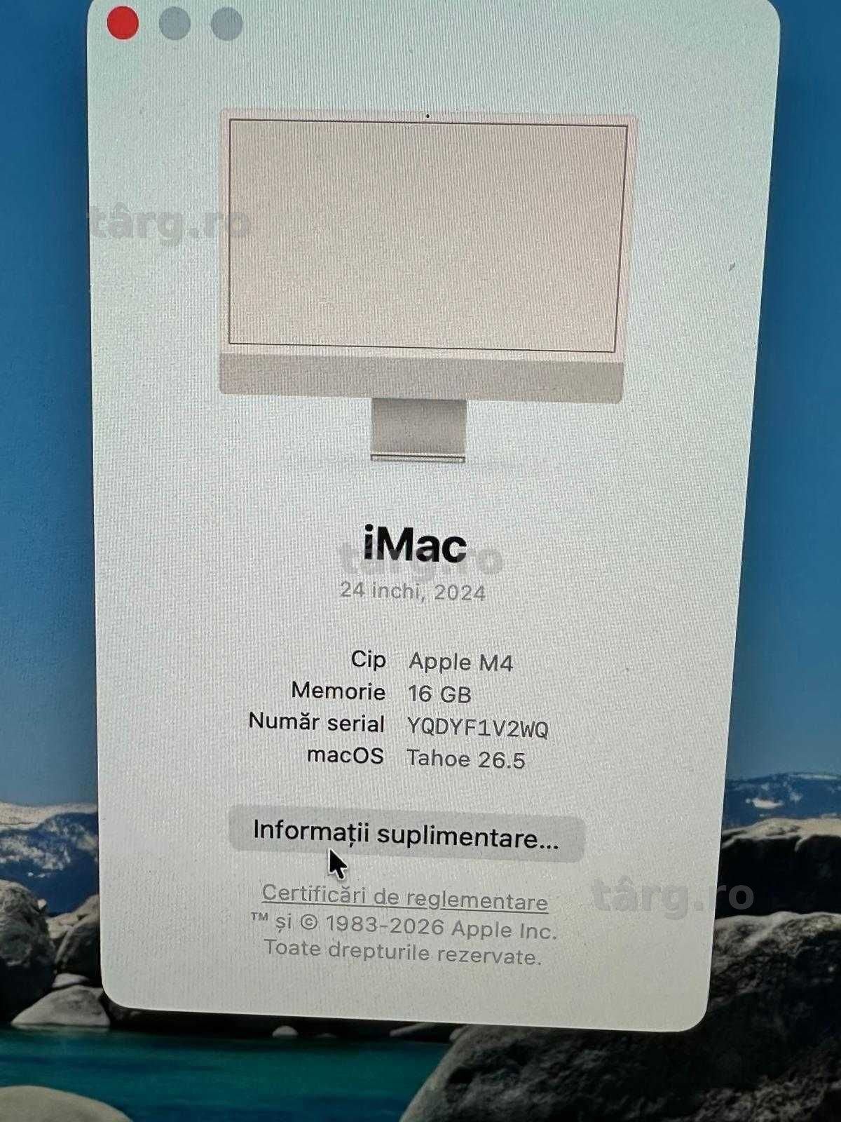 Hope Amanet P7 Apple iMac 24" 2024 M4 2
