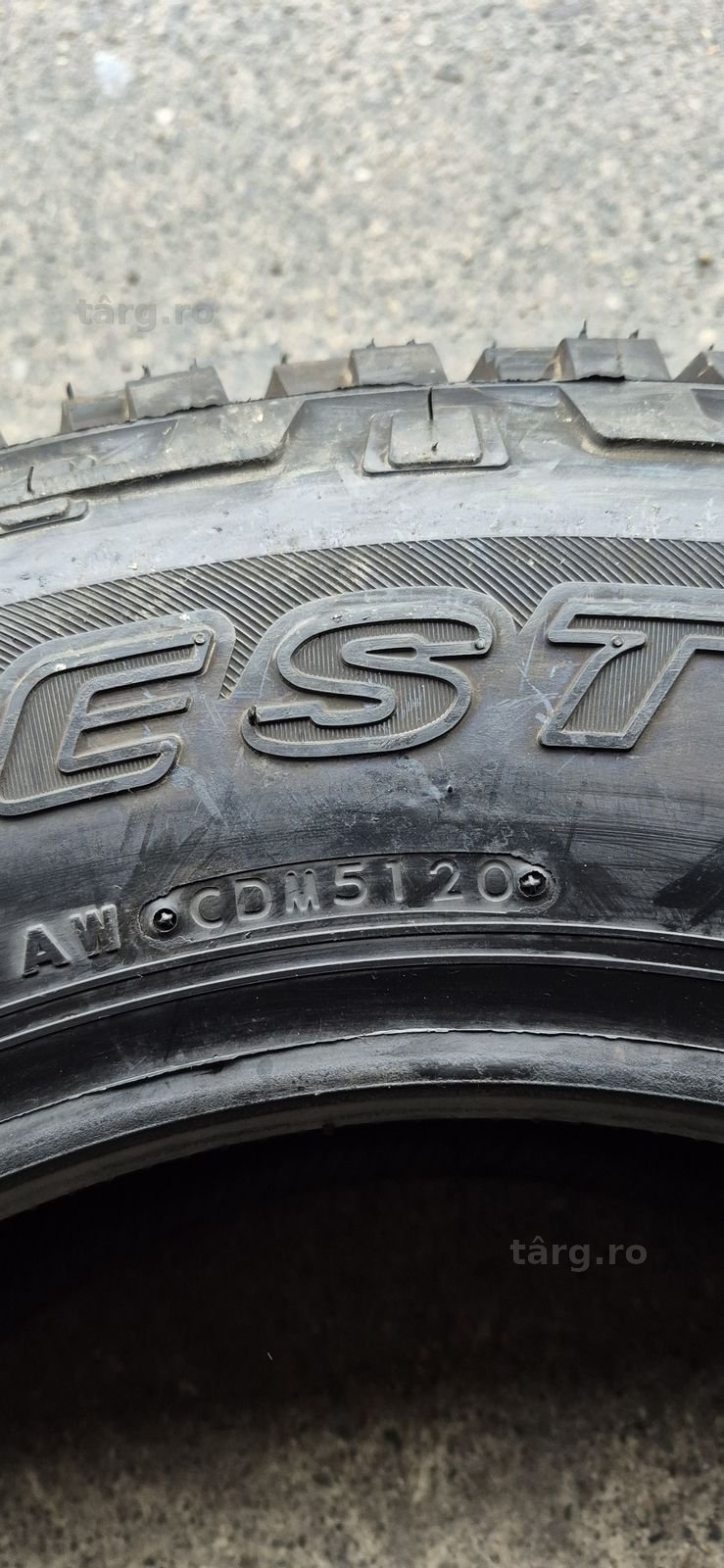 4 anvelope ofroad M+S noi Bridgestone 245/70/17.Pretul este pe bucata. 7