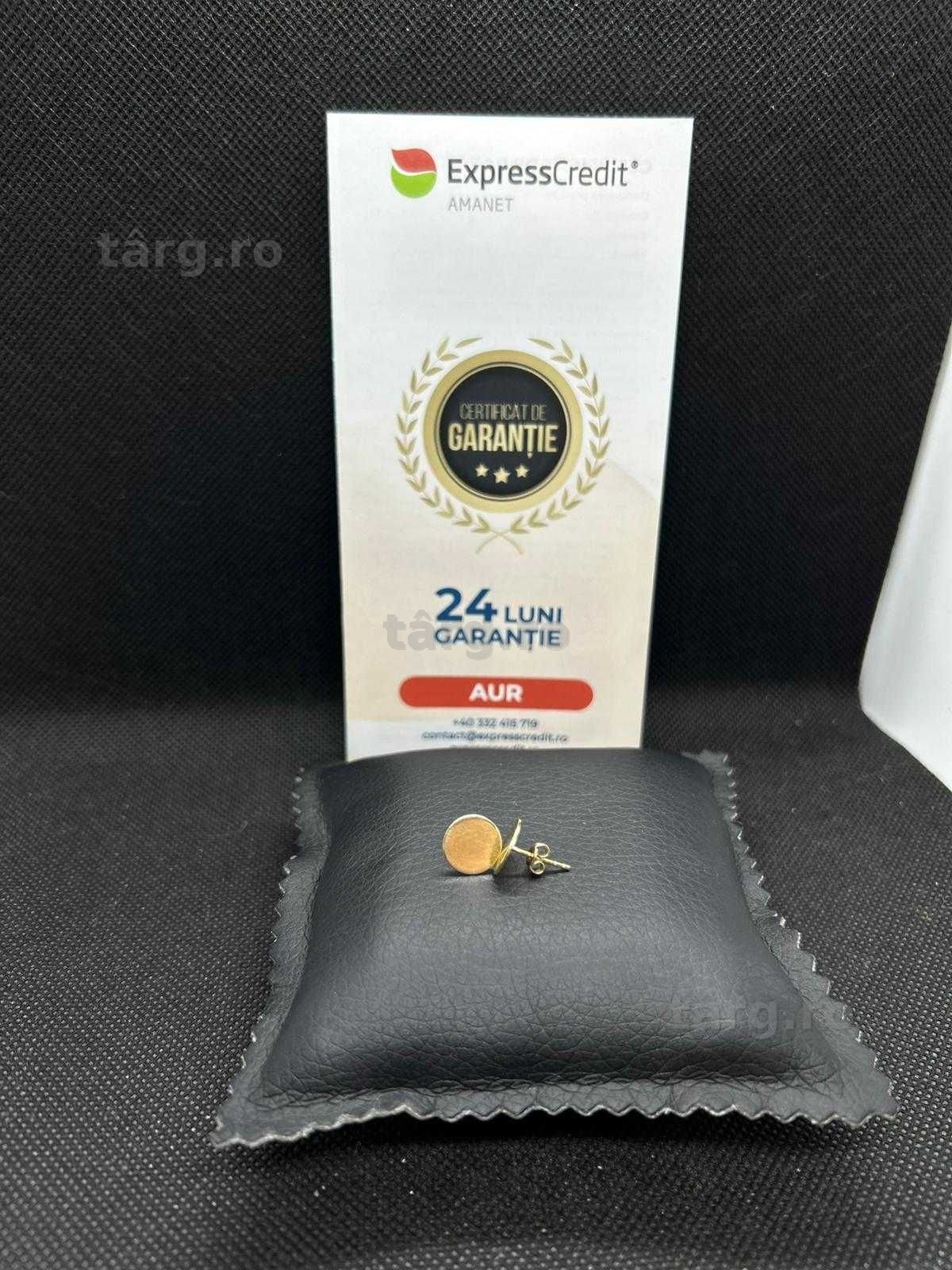 Cercei aur 14k 1.60g (B.24896.1 AG31 Barboi) Garantie 2 ani! 2