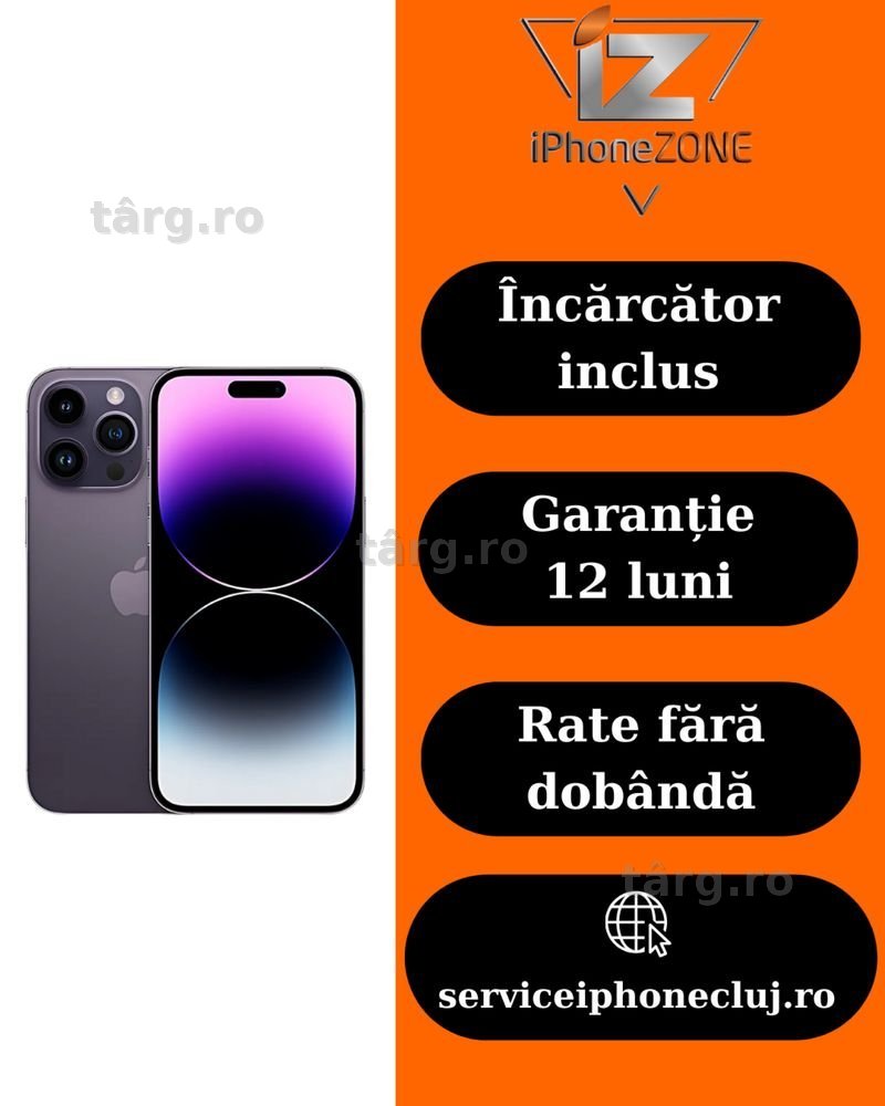 Iphone 14 Pro Max 128GB 100% Garantie Rate - zonemag.ro