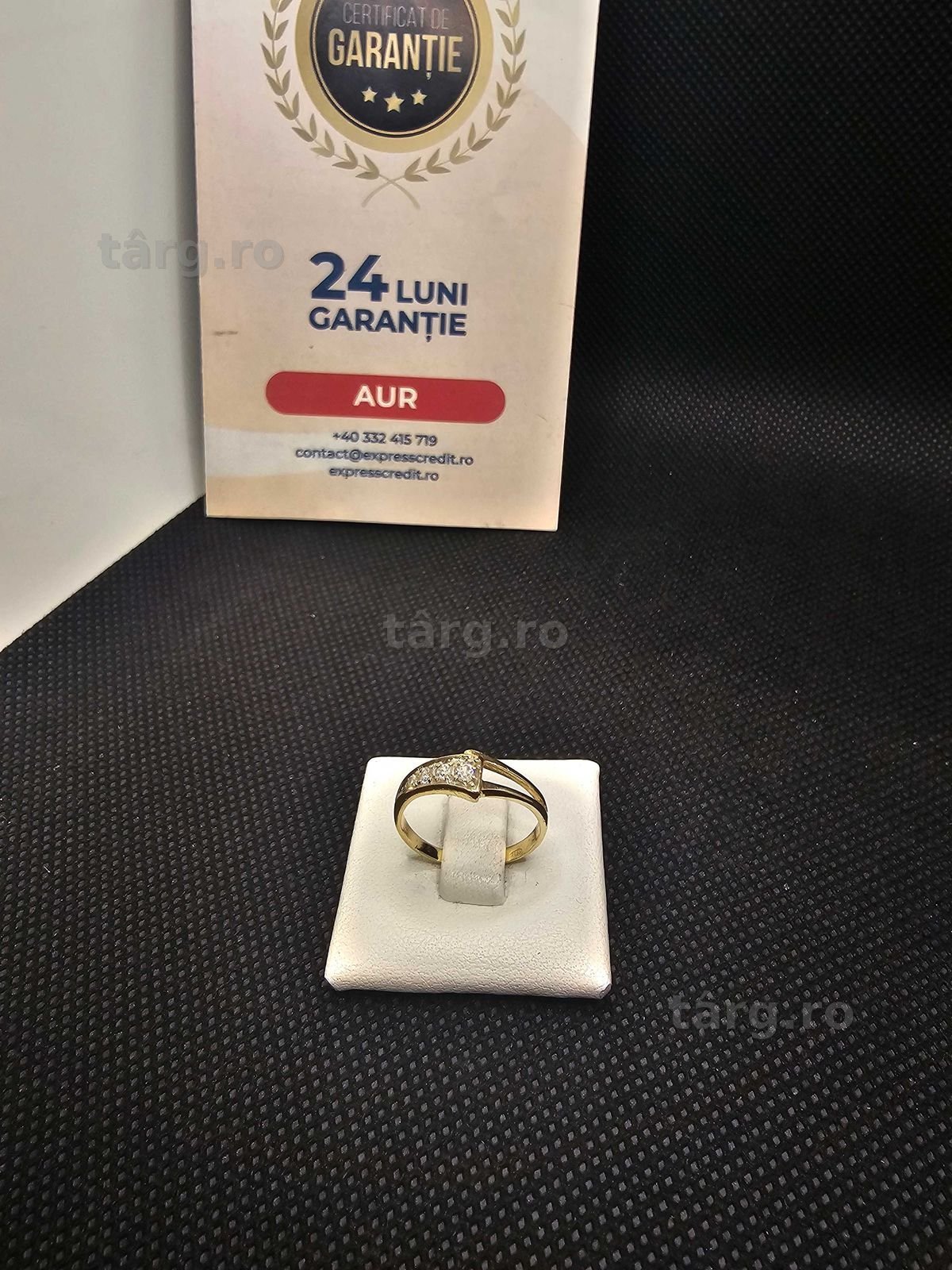 Inel aur 14K 1.54g (50533.2 AG 11 Piata Nicolina) 2 ani garantie! 3