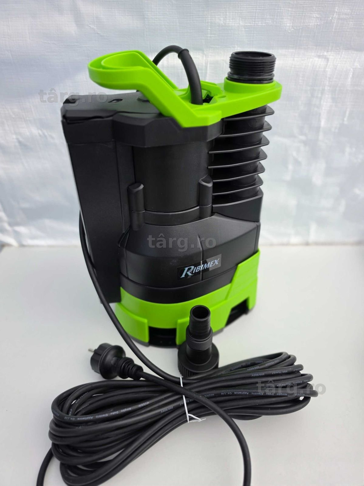Pompă submersibilă Ribimex PRPVC753AS pentru apă murdara