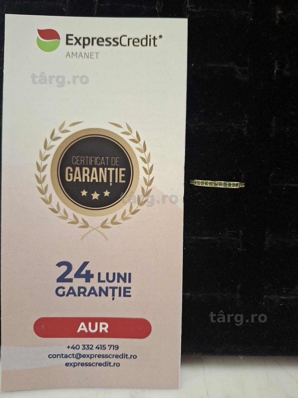 (Ag33)Inel Aur 14K/Garantie 2 ani