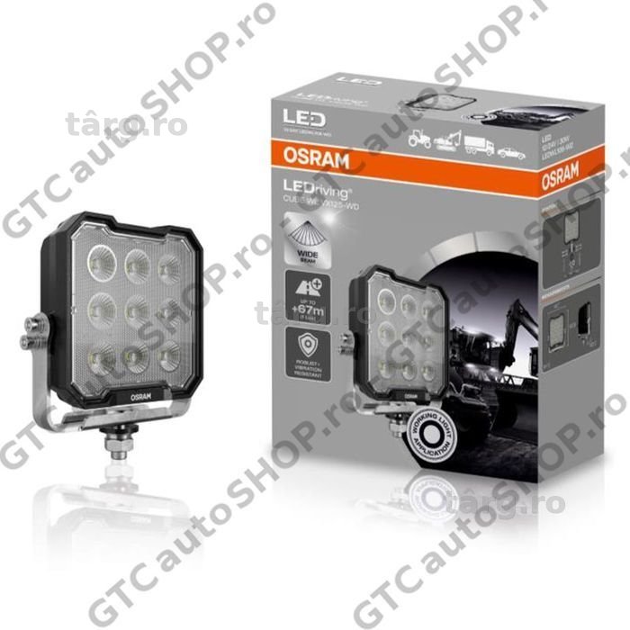 proiector led patrat osram vx125-wd wide