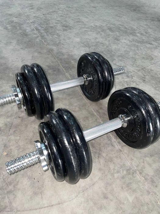 Set gantere 30 kg fier Gyronetics