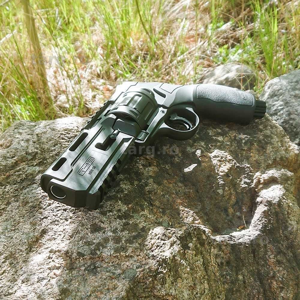 PISTOL CAL. 50MM ~Arma Legala~ 21 JOULI!! Co2 Airsoft + Munitie