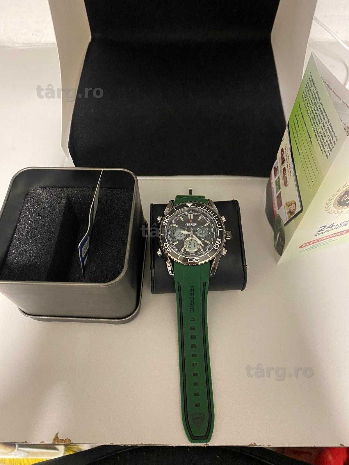 Ceas Fredric Dualtime (AG15 Gara 1 B33748) Garantie 2 ani 6