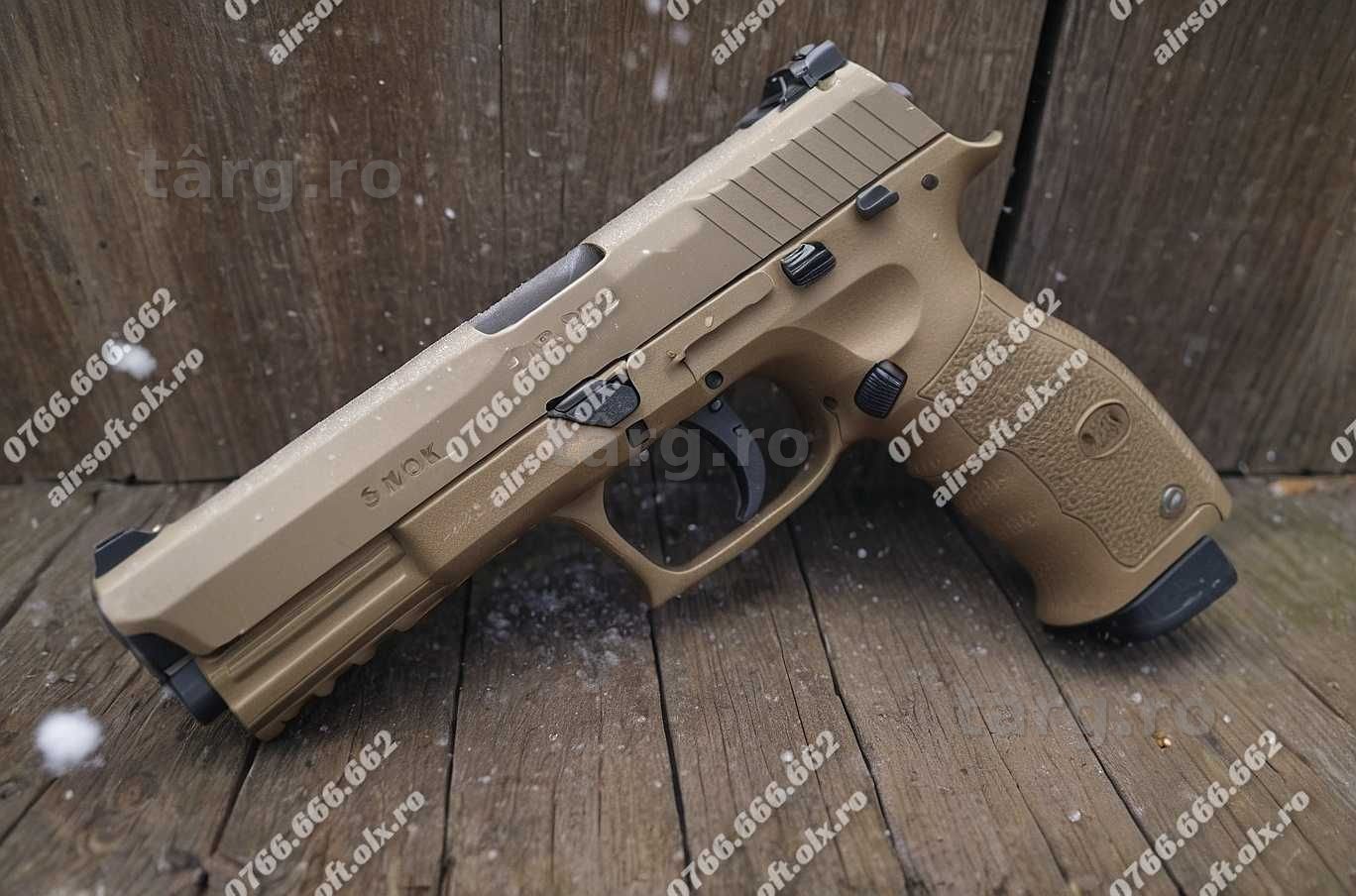 MODEL PERFORMANT!! Pistol Airsoft [23.2 J!!] Semi~Automat cu CO2 Hdp50