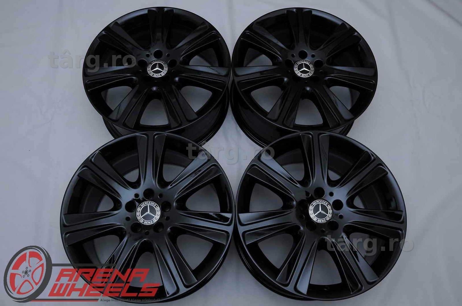 Jante Noi 19 inch Originale Mercedes S-Class W222 R19 Negru