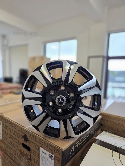 Jante R16 6x130 Heavy Duty Noi Mercedes Sprinter W906 W907 2006-2025 VW Crafter 2006-2017 TUV Autoutilitare Marfă Pasageri