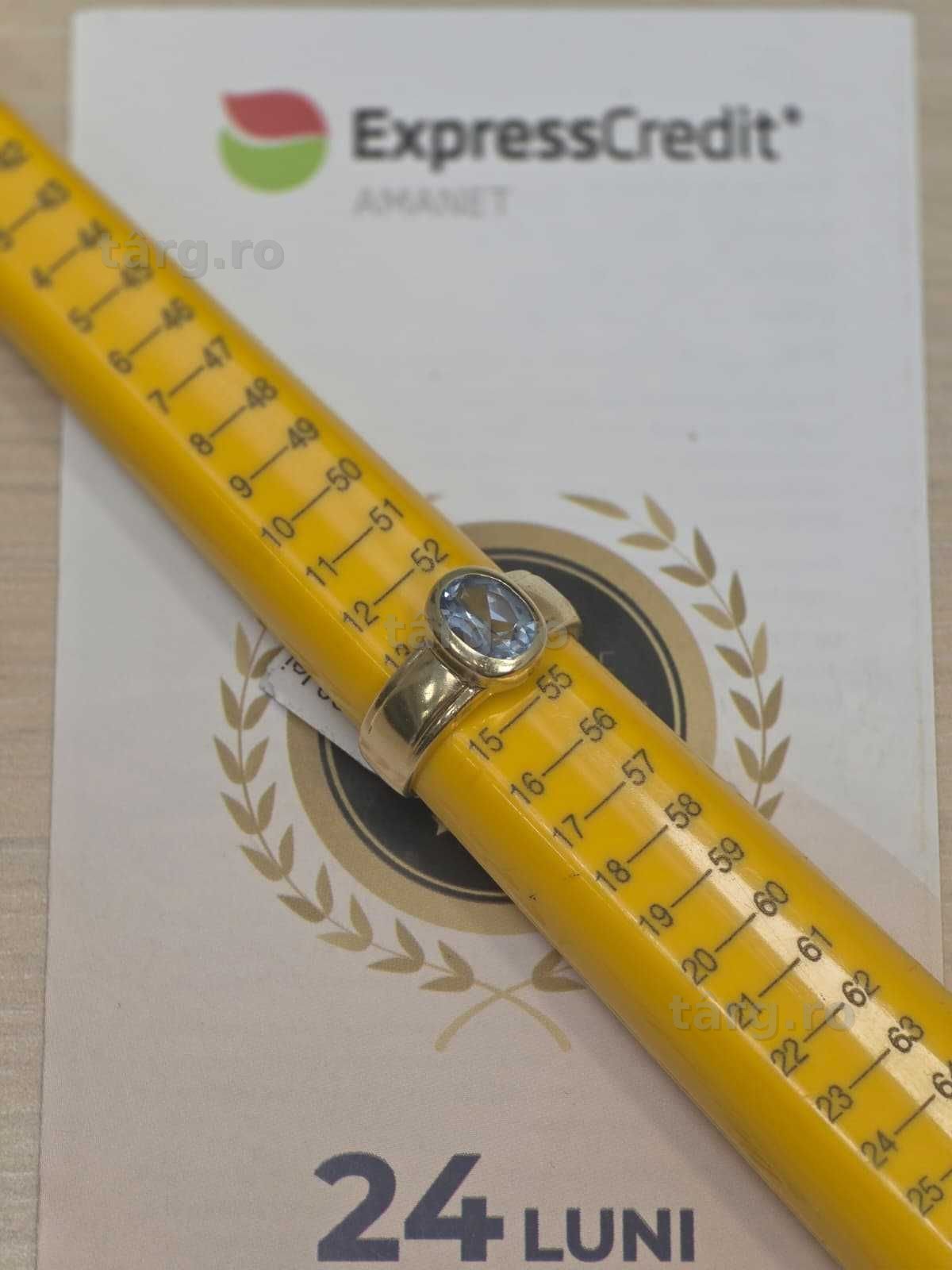 Inel aur 14K 5.20g [Ag45 Bacau1 B.5195.2] 2