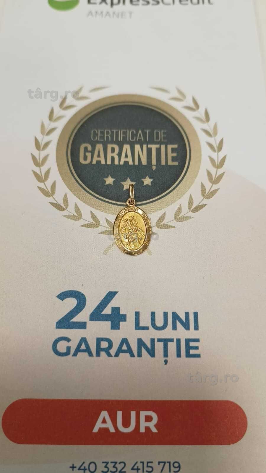 (Ag24) Pandantiv aur 9K 1.61gr b.44989.1 - Garantie 2 ani! 2