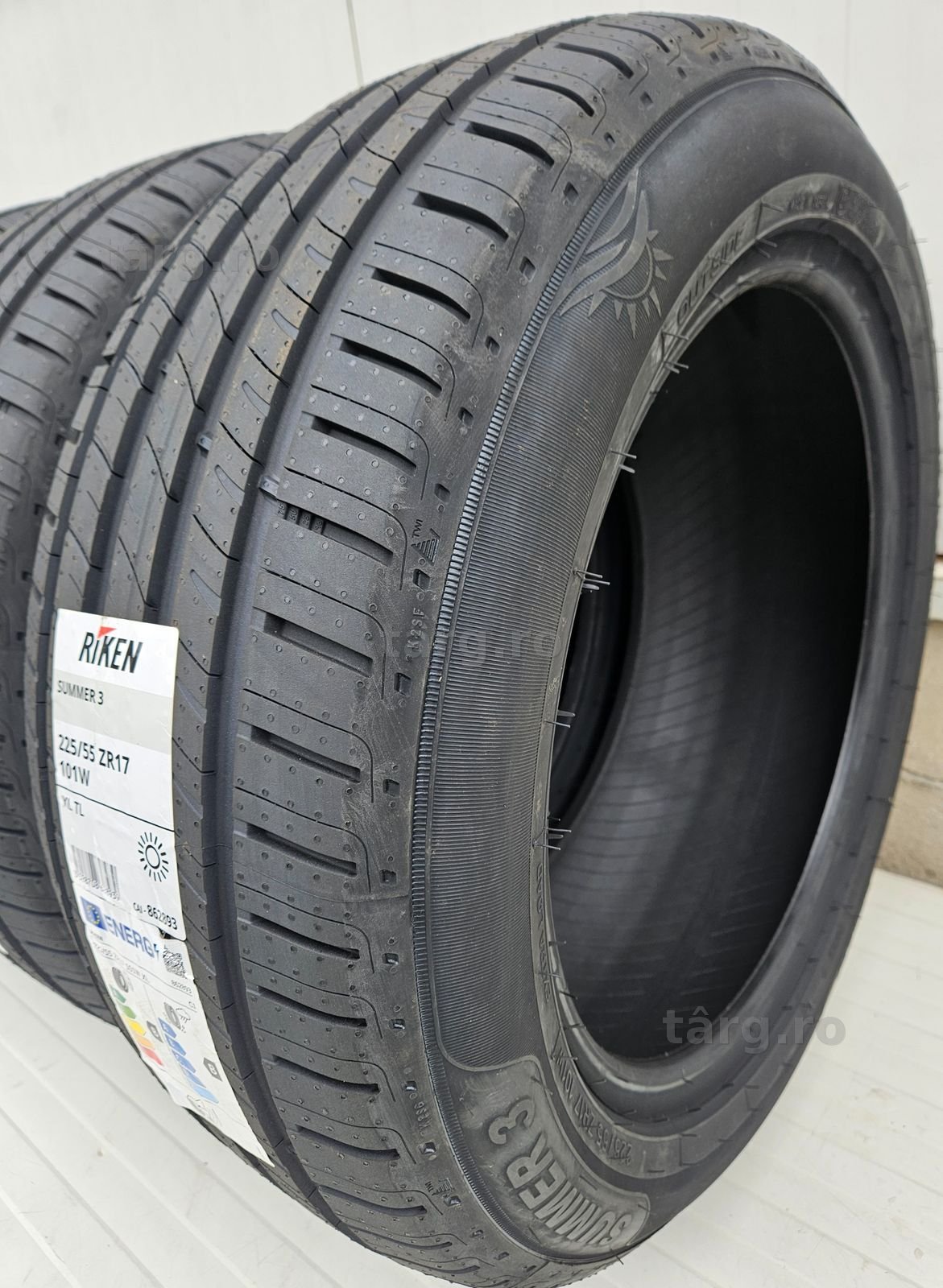 225/55 R17 101w xl Anvelopa Vara RIKEN (by Michelin) SUMMER 3 B/B/71 3