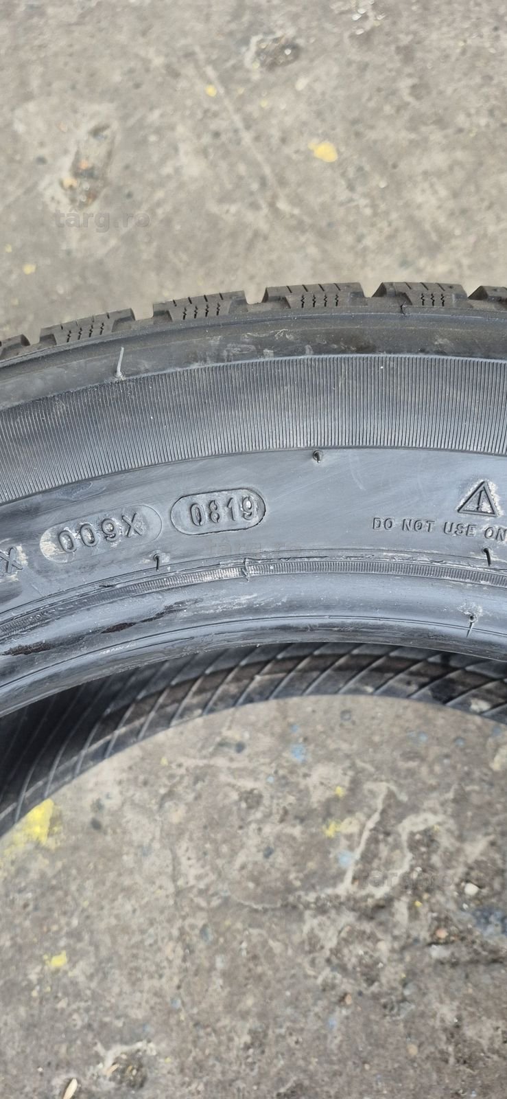 4 anvelope iarna ca noi Michelin 255/50/19.Pretul este pe bucata. 7