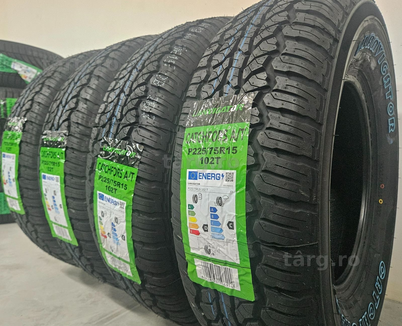 225/75 R15 102T, LANVIGATOR Catchfors A/T, Anvelope All Terrain M+S 2