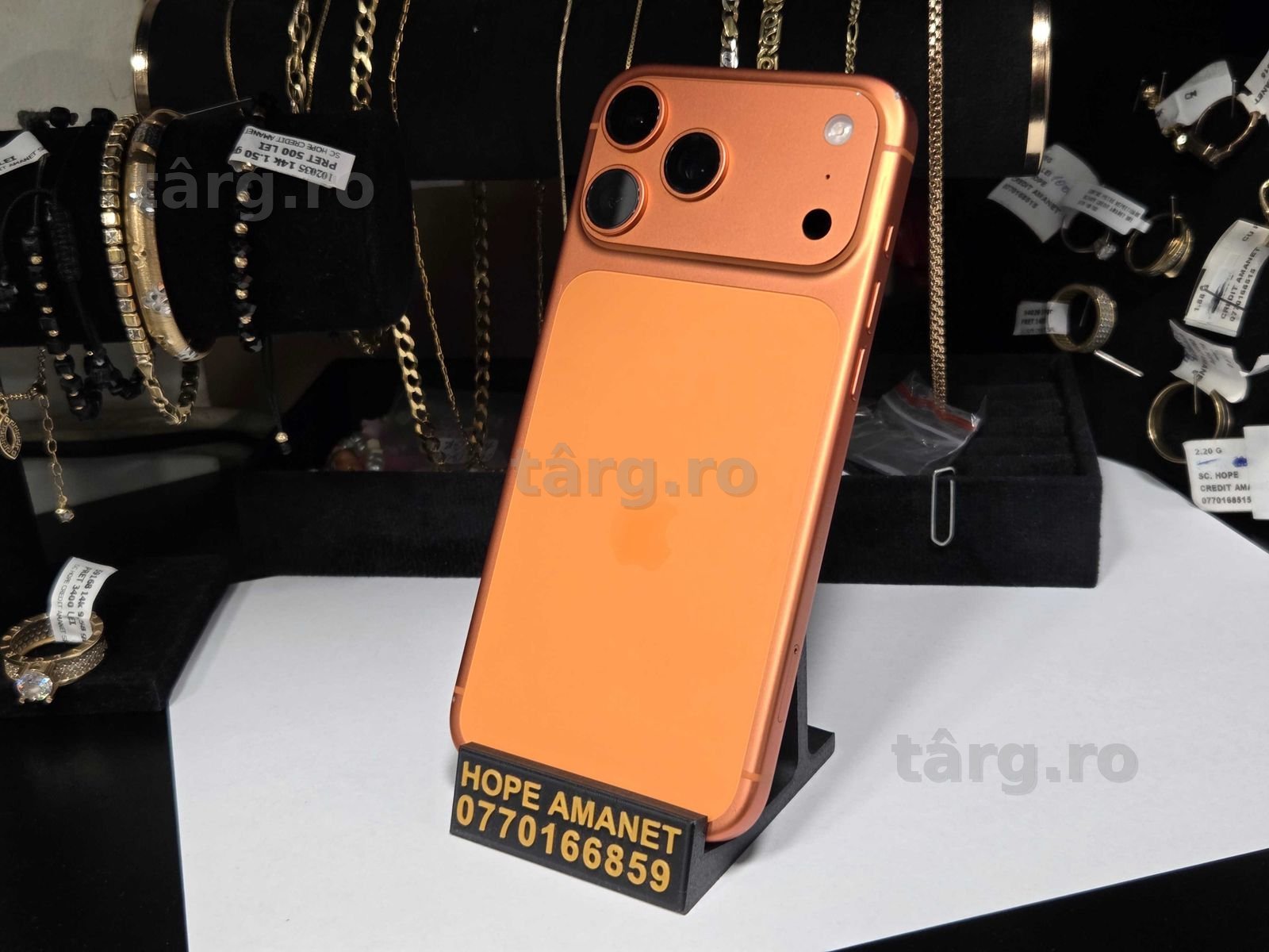 Hope Amanet P10/iPhone 17 Pro Max 256GB Garantie Apple