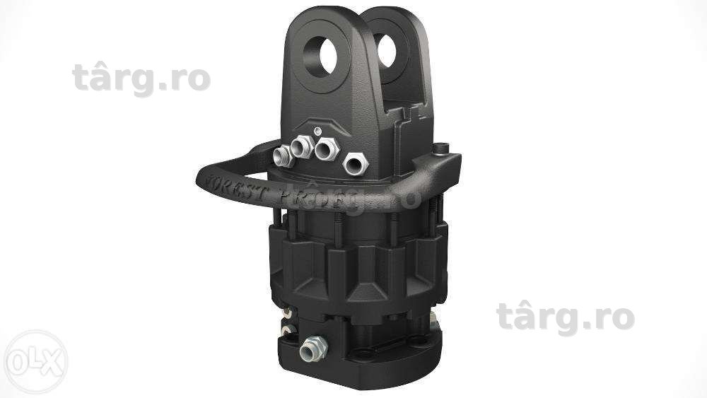 Rotator hidraulic 12 tone (CR-1200FW) cu flansa pentru graifer