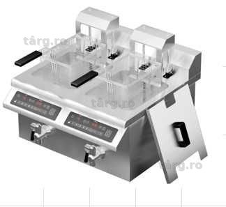 Firmann -Friteuza electrica inductie 2 zone, sistem de ridicare automat