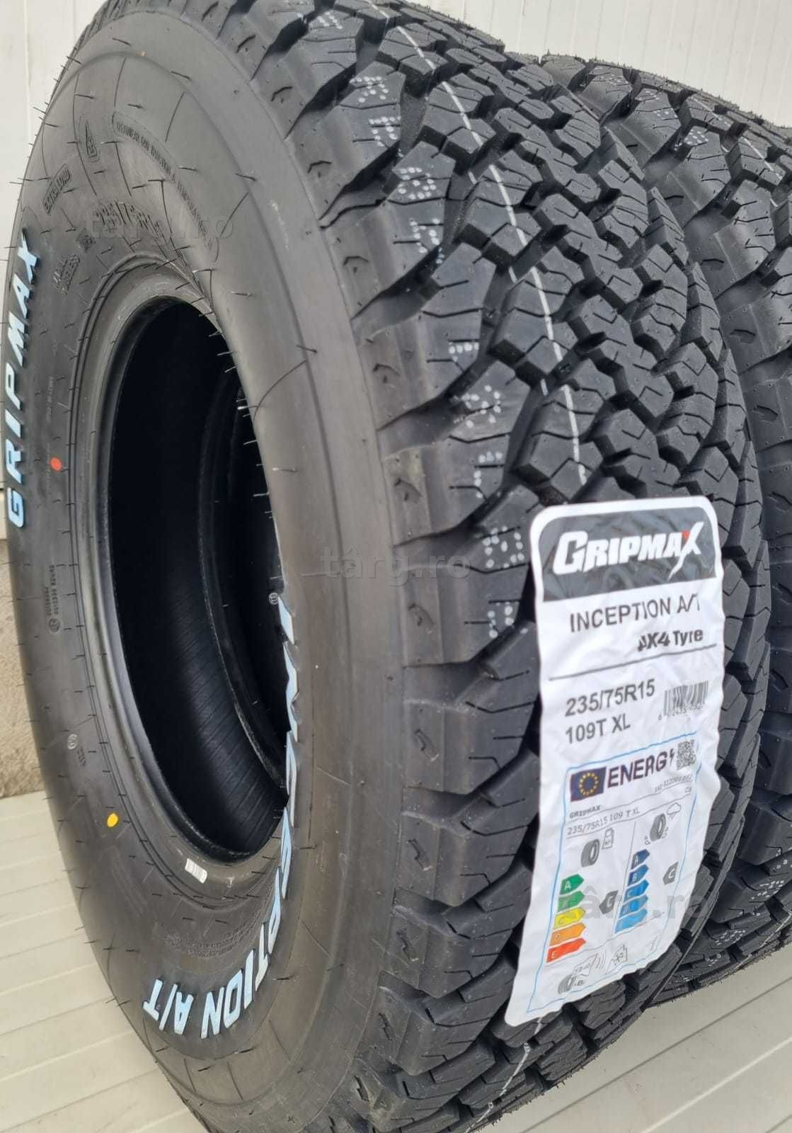 235/75 R15, 109T XL, GRIPMAX INCEPTION All Terrain, Anvelope mixte M+S 5