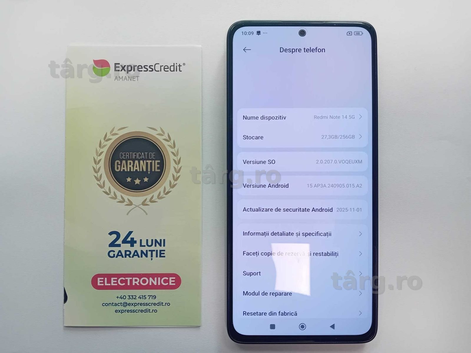 (Ag33) Telefon Xiaomi Redmi Note 14 5G 8/256GB / Garantie 2 ani 3