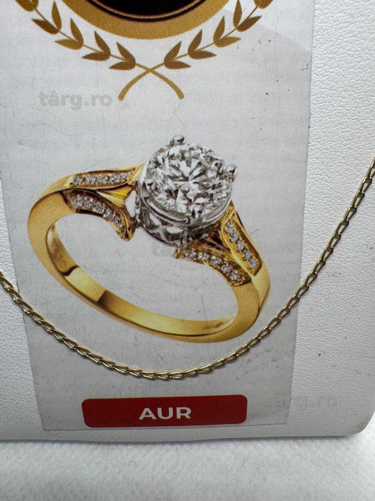 Lant din aur 14k (70104.1/ 10 Pacurari 1) garantie 2 ani! 2
