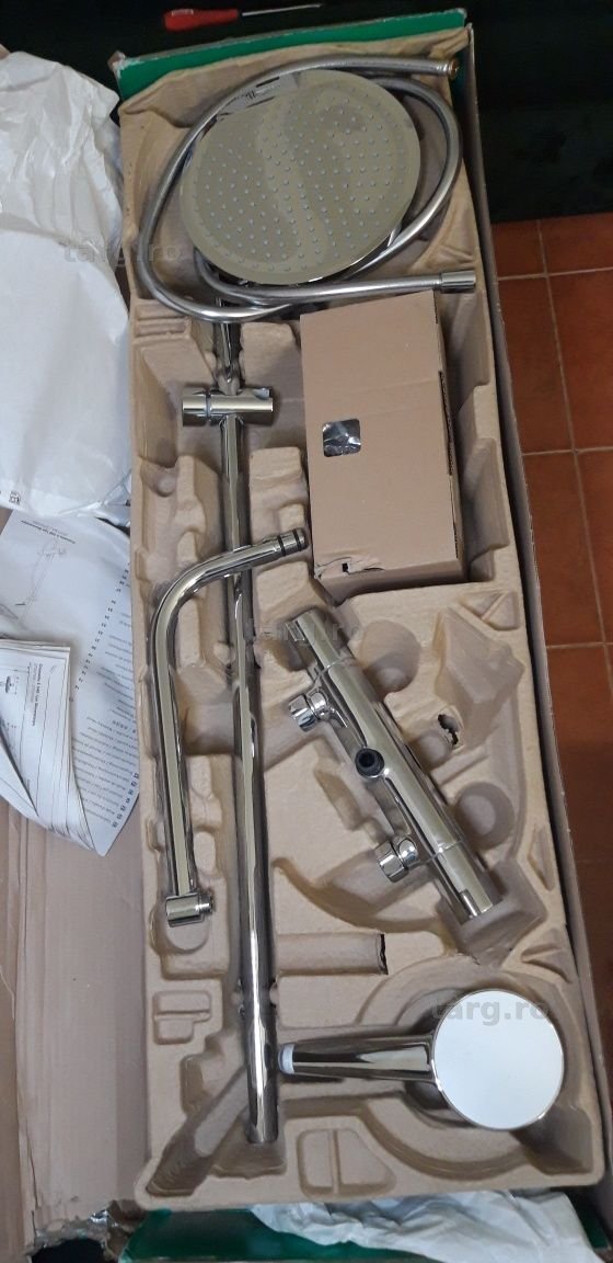 Coloana de dus HansGrohe Crometta S240 cu baterie