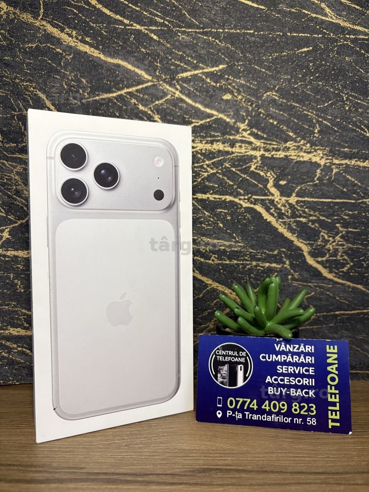 Iphone 17 Pro Max/256Gb/Garantie 2Ani Centrul de Telefoane/Rate