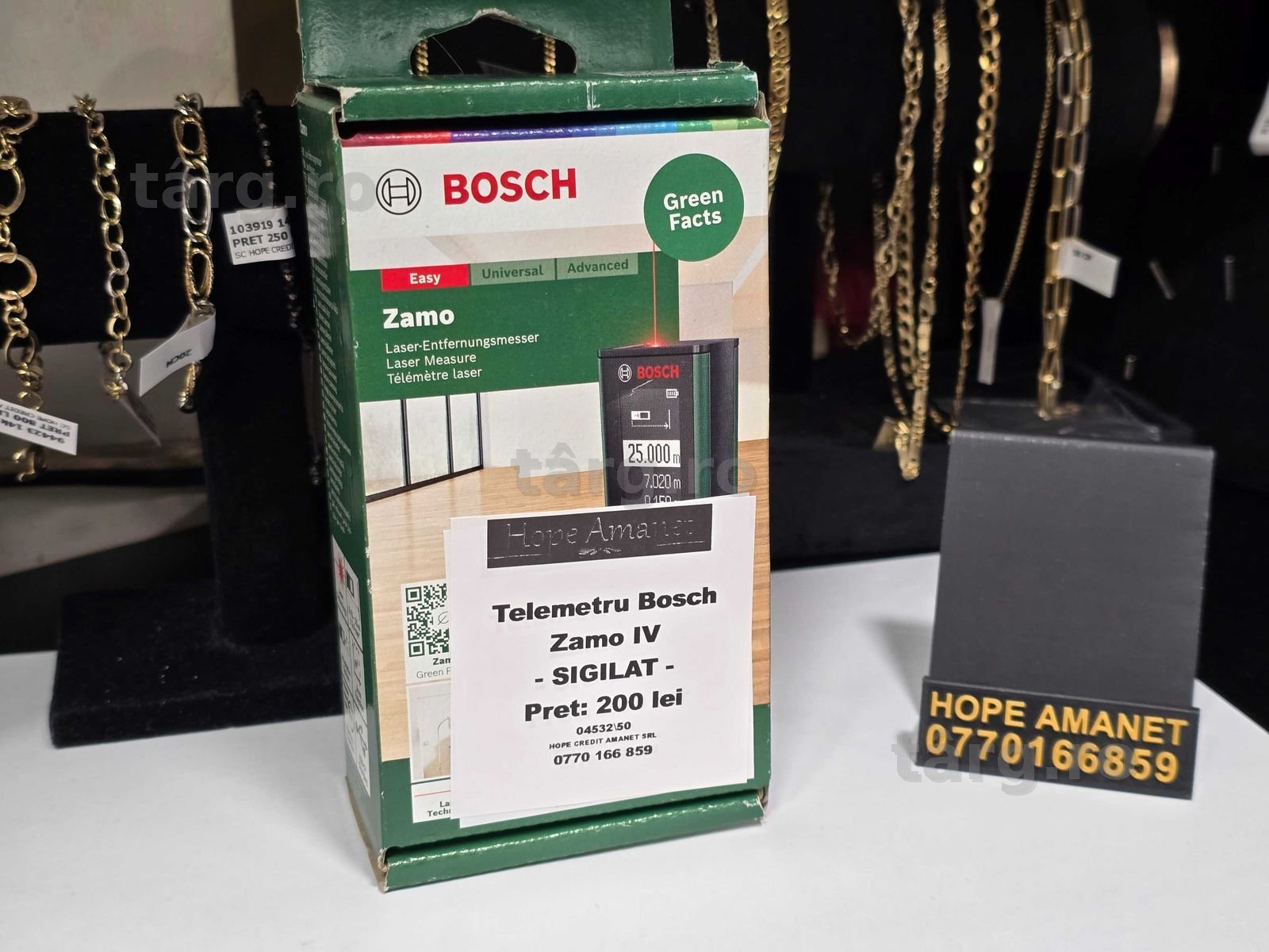 Hope Amanet P10/Telemetru Bosch Zamo IV - SIGILAT -