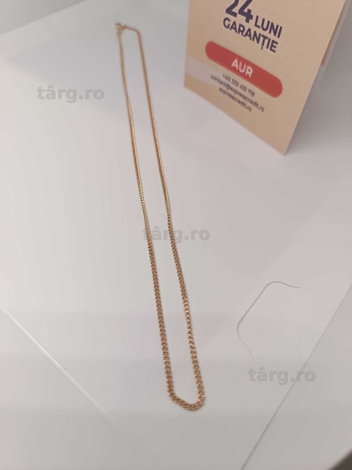 Lant Aur 14K 4.32g (Ag4 Dacia B.52454.1) Garantie 2 ani 3