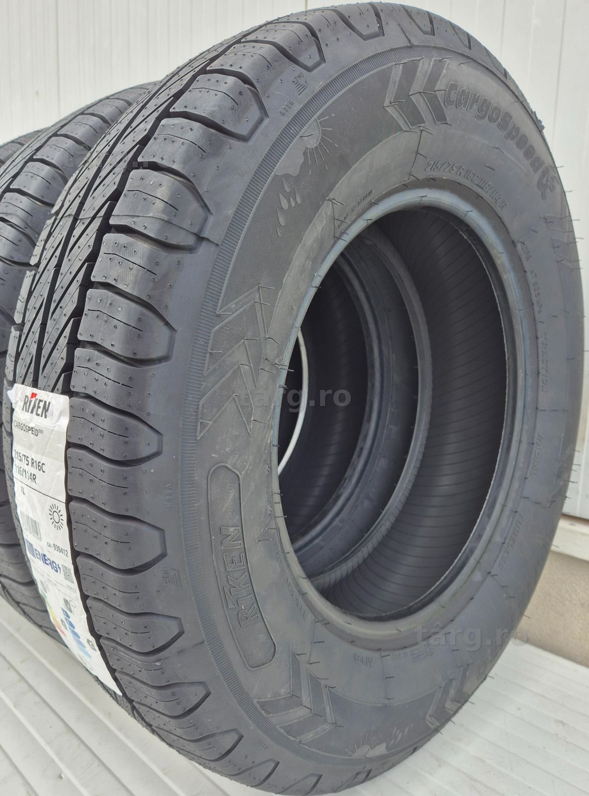 215/75 R16C, 116R, RIKEN (By Michelin) CargoSpeedEvo,Anvelope vara M+S 3