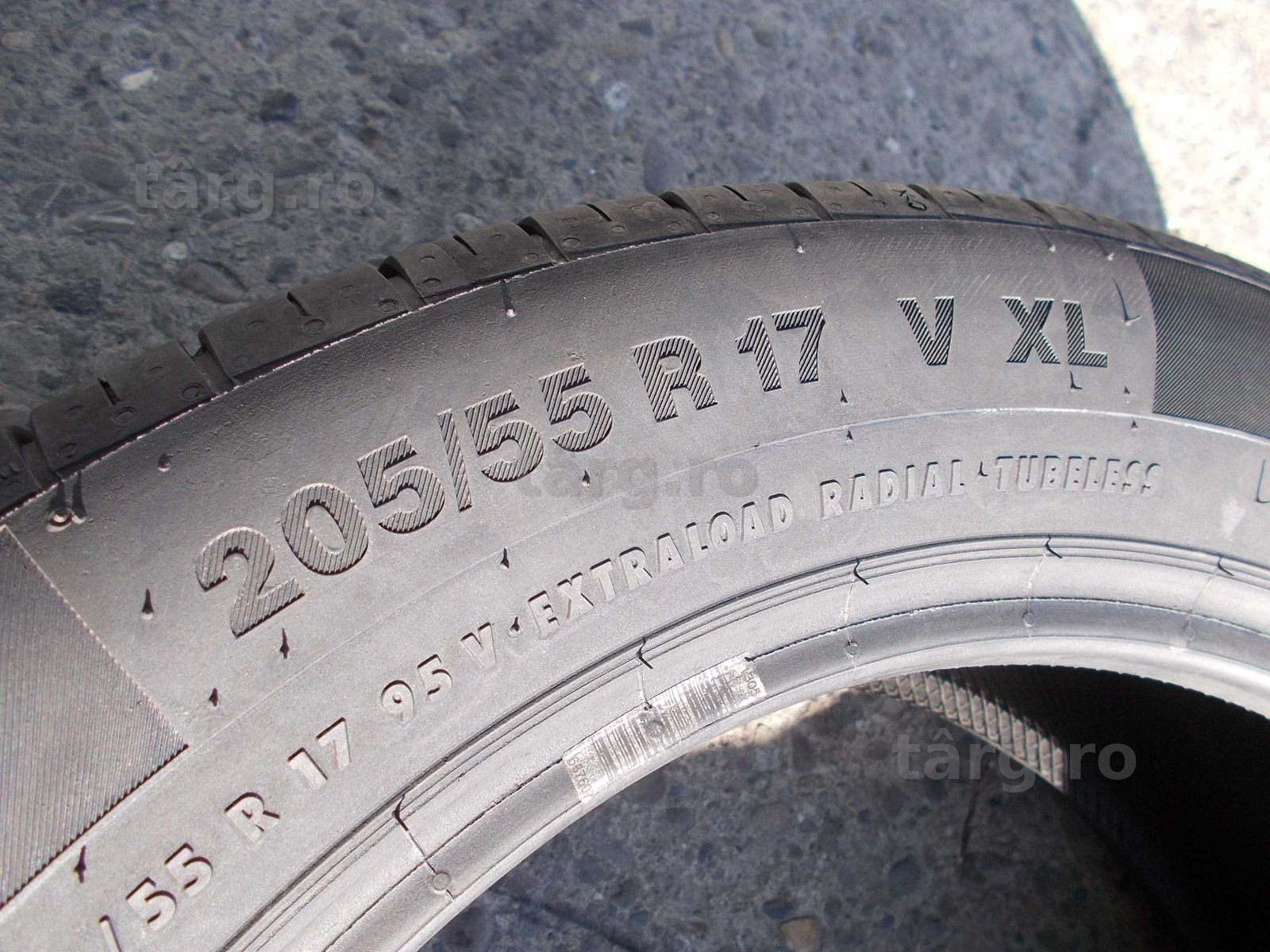 4 anvelope de vara Continental 205 55 17  profil 7mm+ Dot 2019 6