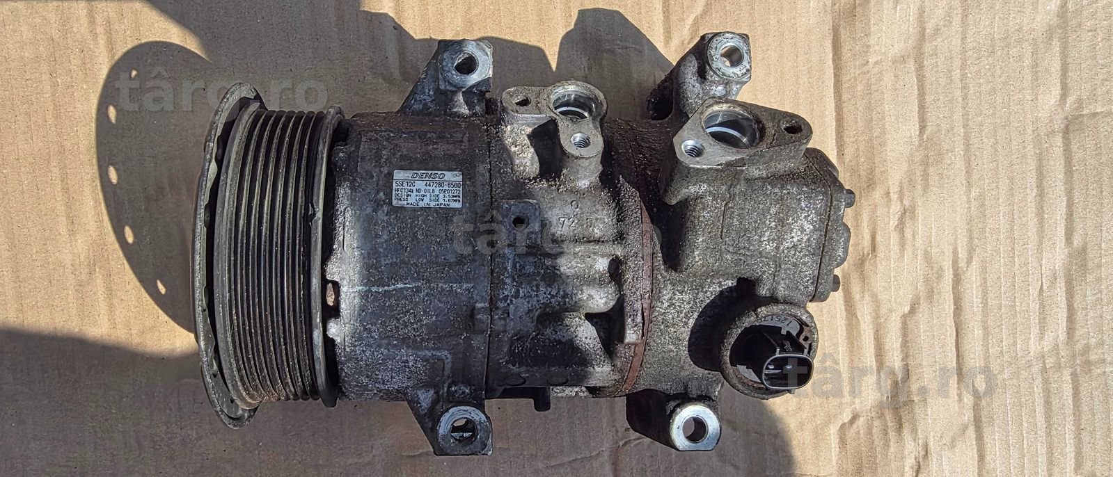 Compresor clima AC Toyota Avensis T25 / T27  / RAV 4 2.2 D 4D 2007 2008 / 2009 / 2010 / 2011 2012